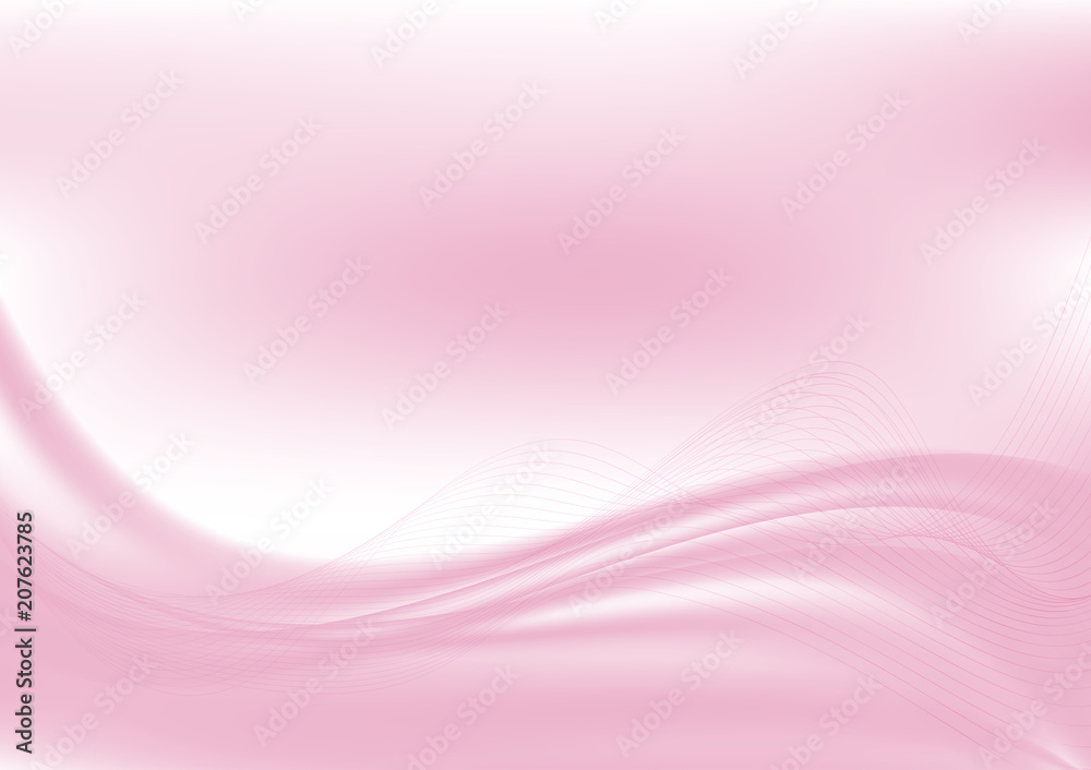 Wave pink abstract background with copy space, vector illustration EPS10 Wave pink abstract background with copy space, vector illustration EPS10