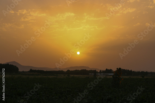 Iranian sunset