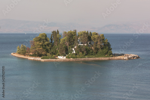 Pontikonissi island Corfu - Greece photo