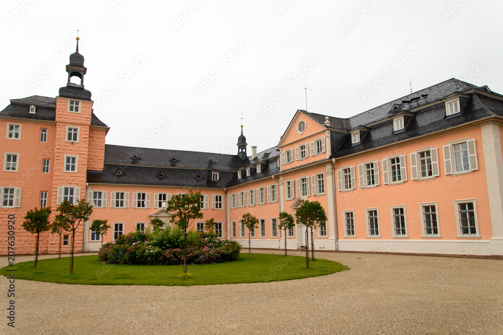Schwetzingen Palace summer residence of the electors palatine of Charles III Philip and Charles IV Theodor, Germany