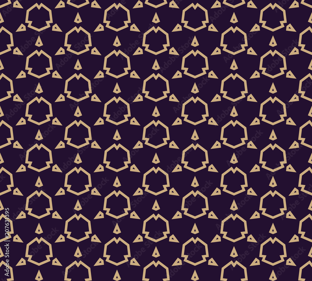 Vector seamless pattern. Modern stylish texture. Geometric linear ornament. Vector seamless pattern. Modern stylish texture. Geometric linear ornament.