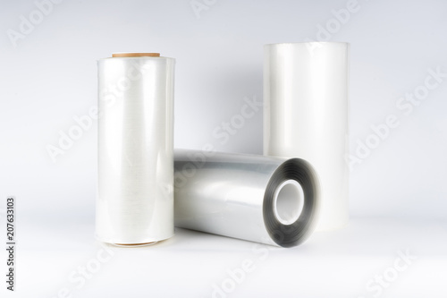 The plastic roll for wrap and seal food.