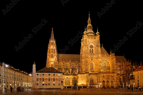 The Metropolitan Cathedral of Saints Vitus.
