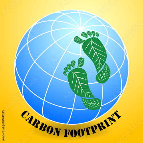 carbon footprint is indicator for measure of the total amount of carbon dioxide
