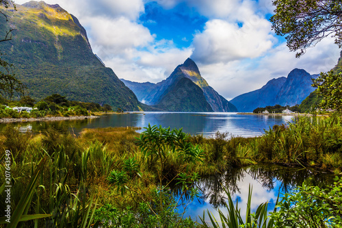 Milford Sound on a cool morning