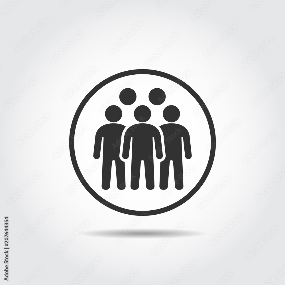 People Icons , Person work group Team Vector People Icons , Person work group Team Vector