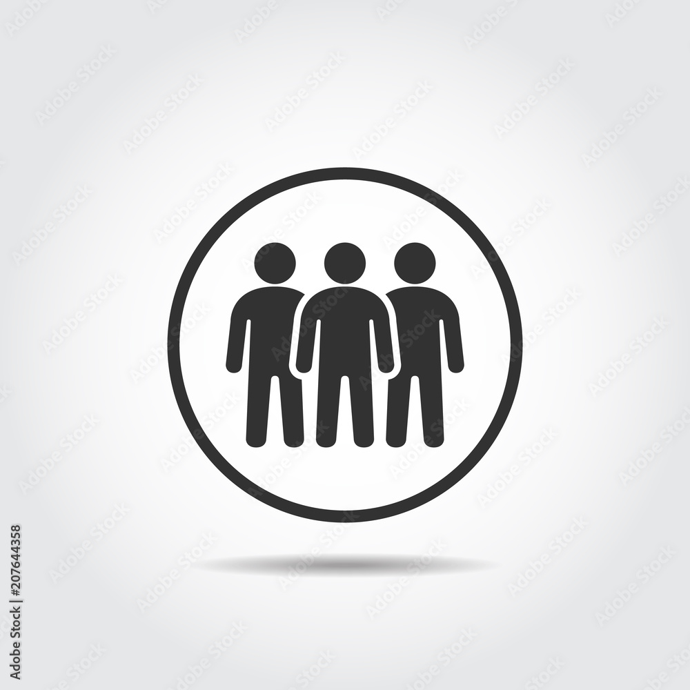 People Icons , Person work group Team Vector People Icons , Person work group Team Vector
