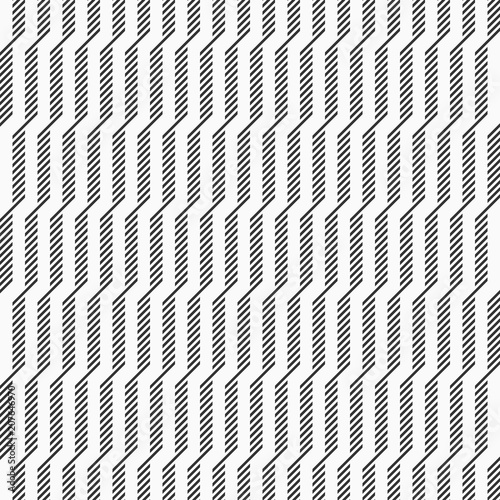 Abstract seamless pattern of repeating diagonal stripes.