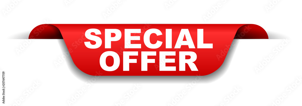 © Michal Hubka - red banner special offer © Michal Hubka - red banner special offer