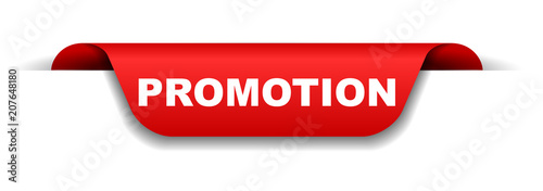 red banner promotion