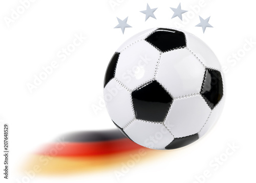 Fussball - Deutschland Fahne