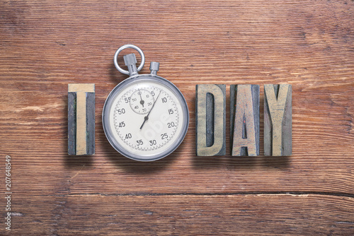 today watch wooden
