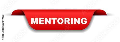 red banner mentoring