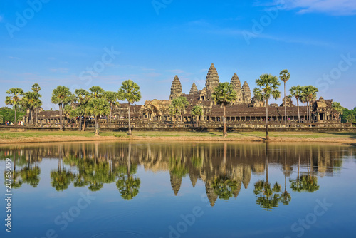 Angkor wat,Cambodia's famous architecture. © THAWISAK