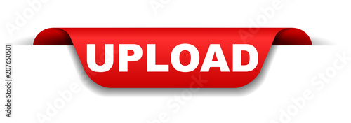 red banner upload