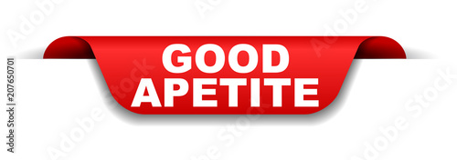 red banner good apetite