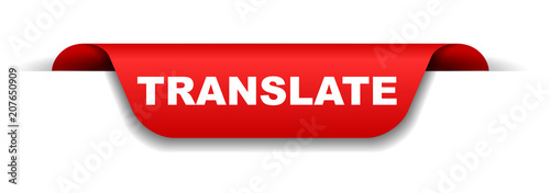 red banner translate