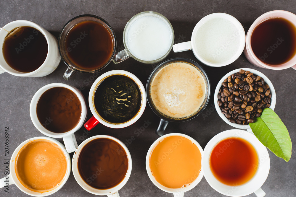 flat lay coffee concept flat lay coffee concept