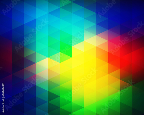 retro background made from triangles
