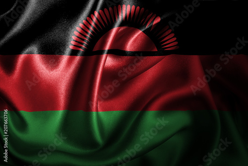 Free Download Malawi Silk Satin Flag - GFXLoad