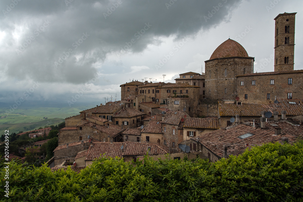 View of Volterra, Tuscany, Italy