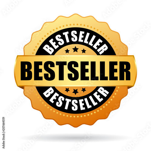 Bestseller business vector icon