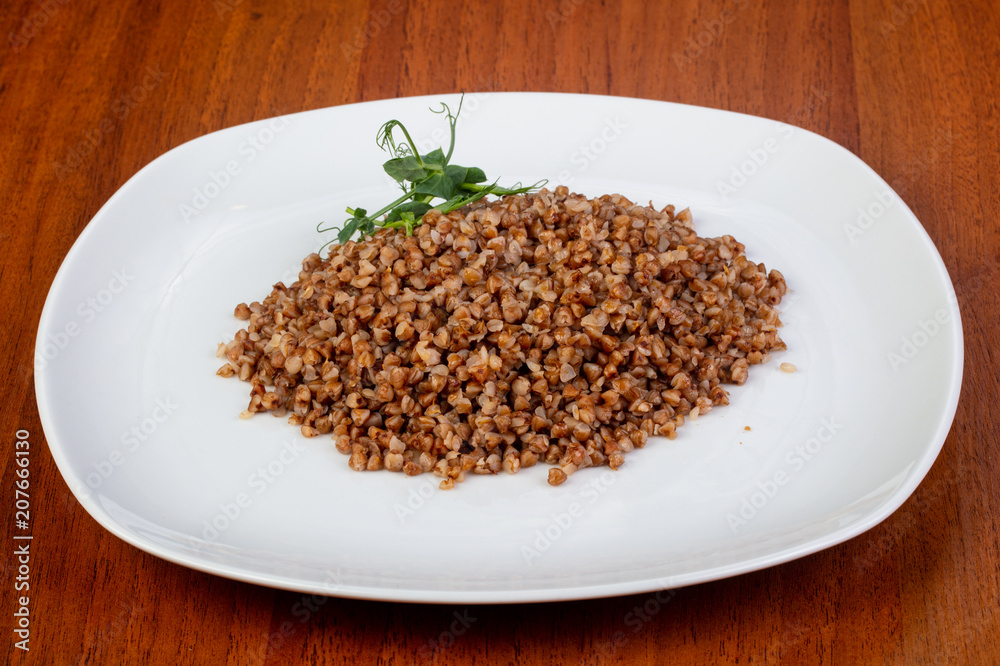 Delicious boiled buckwheat Delicious boiled buckwheat