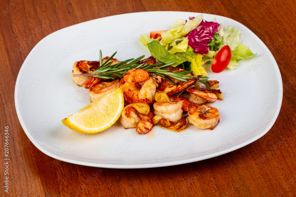 Delicious roated shrimps Delicious roated shrimps