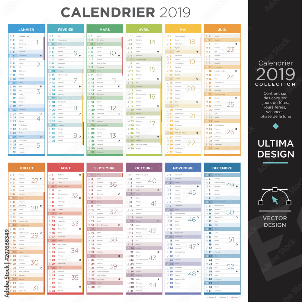 calendrier 2019 calendrier 2019