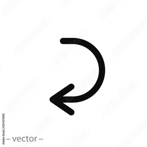 return icon vector