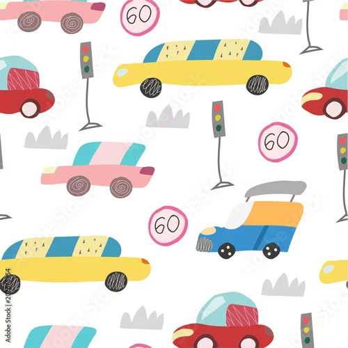 Tapety kolorowe samochody na drodze