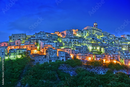 The village of Badolato, Calabria, Italy