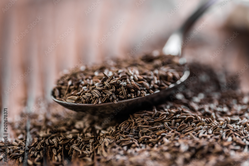 cumin seeds in a dish