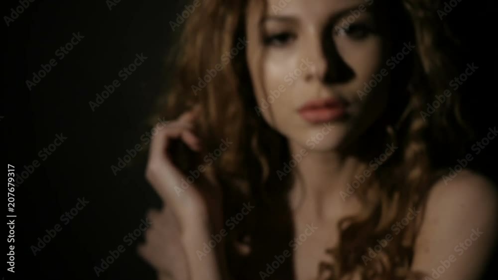 Sensual blonde is trying to seduce somebody Sensual blonde is trying to seduce somebody