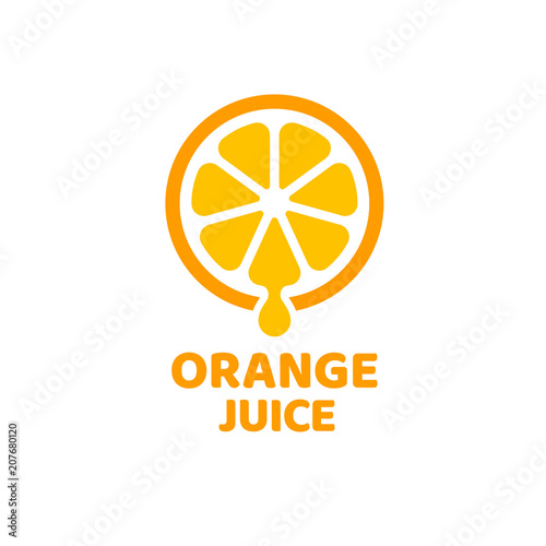 Orange juice symbol