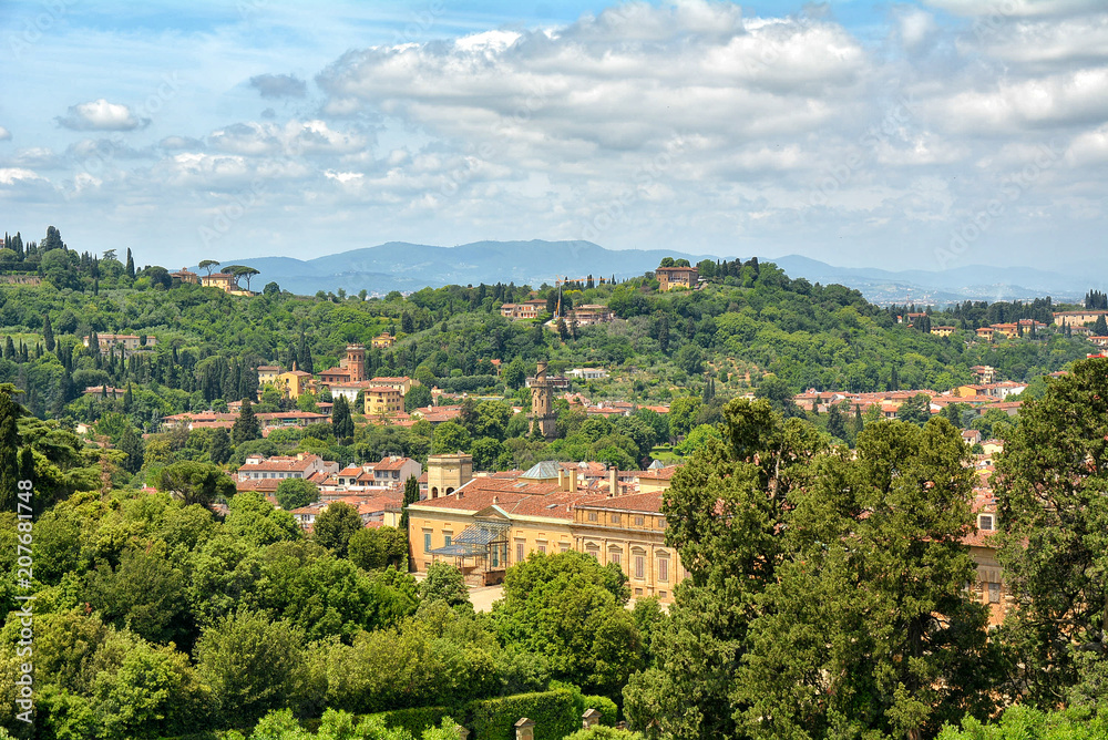 Beautiful view of Florence