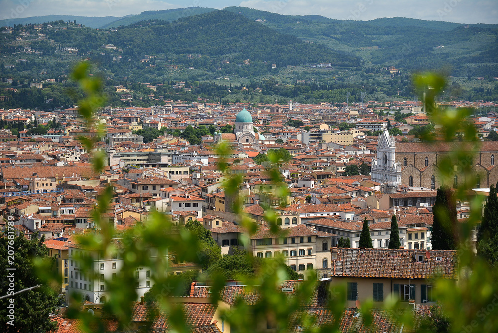 Beautiful view of Florence