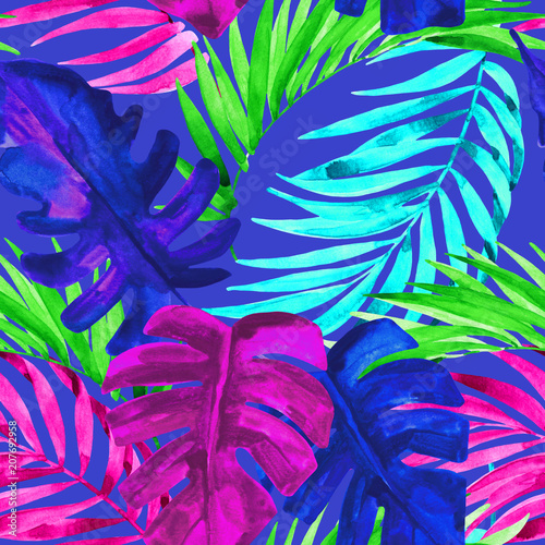 Art illustration in bright gradient colors