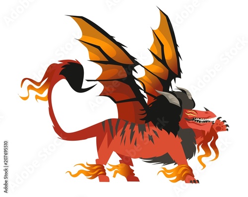 evil demon manticore