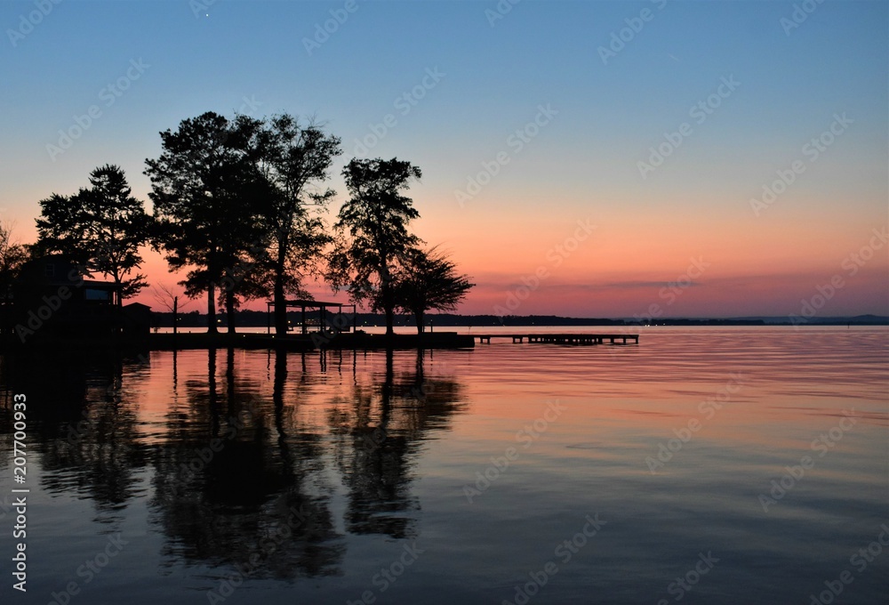 Obraz premium Sunset Dock