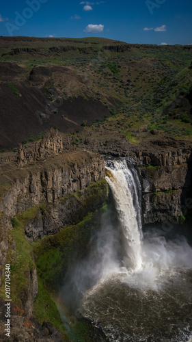 The Palouse Falls  Washington State official waterfalls