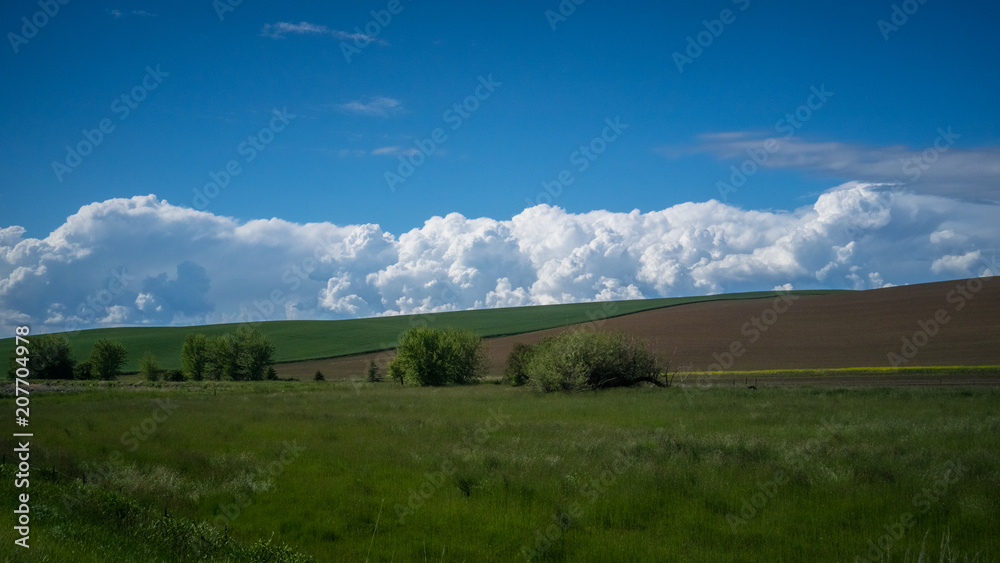 Cloud formation in the Palouse