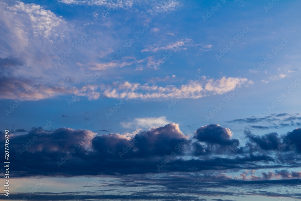 Obraz premium Blue sky background