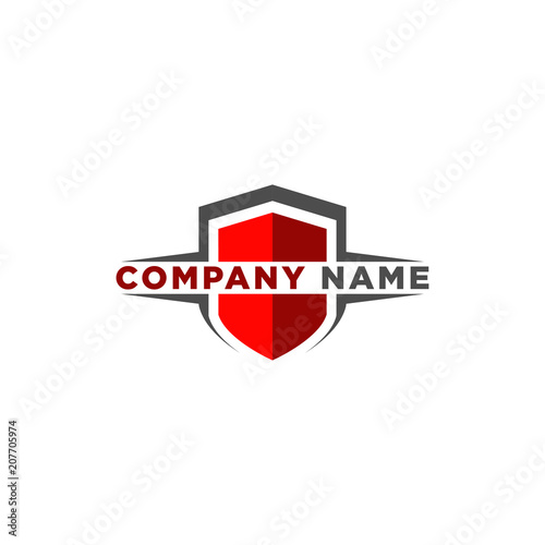 shield logo design template