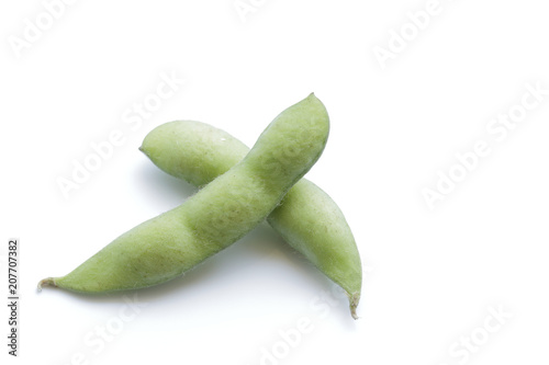 Wallpaper Mural 枝豆 野菜 夏 白背景 Torontodigital.ca