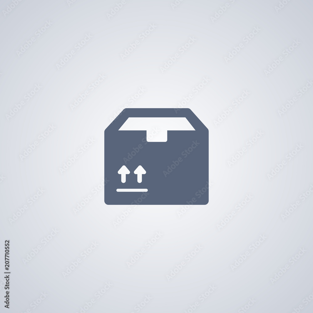 Carton Package Box icon, Sending icon Carton Package Box icon, Sending icon