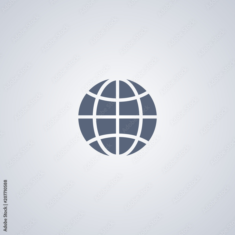 Global, globe, vector best flat icon Global, globe, vector best flat icon