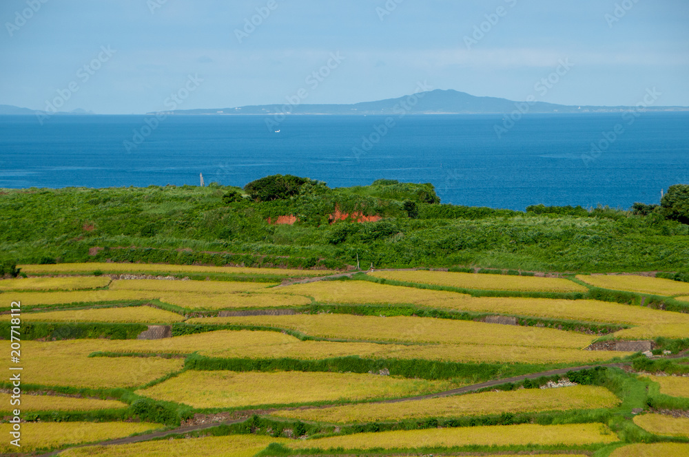 海と空が青い平戸島 海と空が青い平戸島