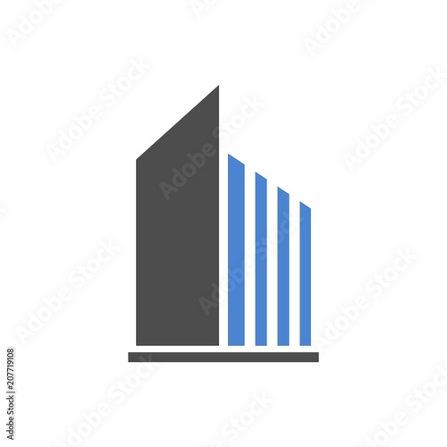 Business analyst logo design template concept