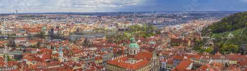 View of Prague from St. Vitus Cathedral, Prague, Czech Republic